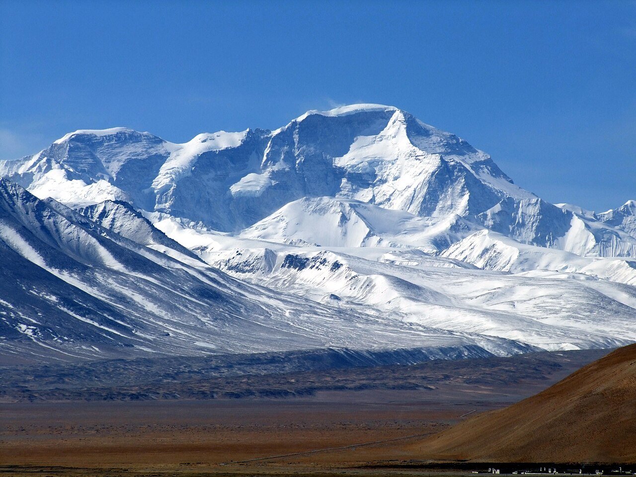ยอดเขา Cho Oyu ในเทือกเขาหิมาลัย