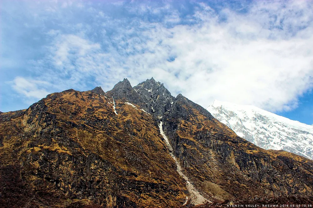 หุบเขา Kyanjin ในอุทยานแห่งชาติ Langtang