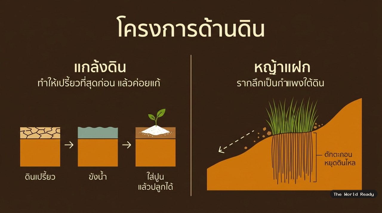 ทำให้ดินแย่ที่สุดก่อน แล้วค่อยแก้