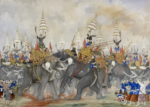 สงครามช้างเผือก 1563 — เพราะอยากได้ช้าง อยุธยาเกือบตกเป็นเมืองขึ้น