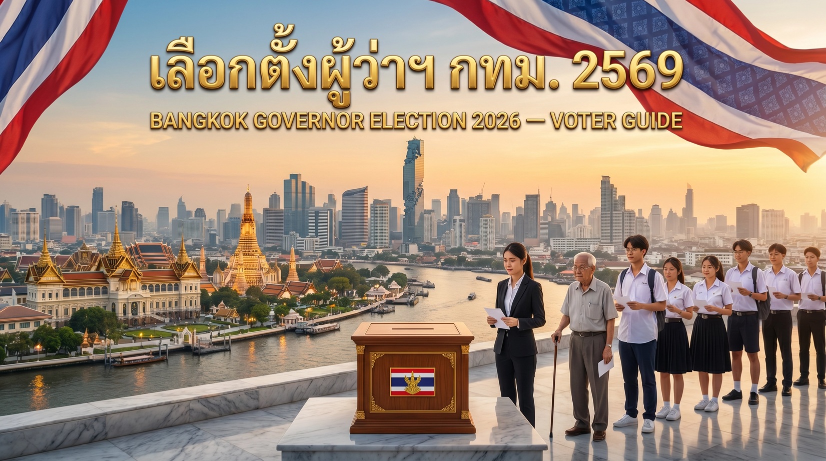 ผลเลือกตั้งผู้ว่าฯ กทม. 2569 — ชัชชาติ สิทธิพันธุ์ นำ 67.79% (นับแล้ว 95%)