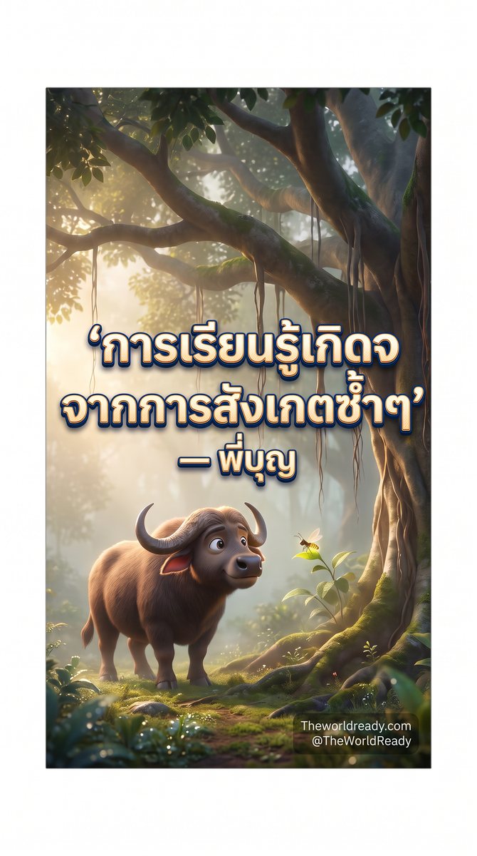 คำคม EP 03: การเรียนรู้เกิดจากการสังเกตซ้ำๆ