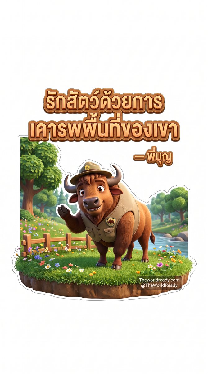 คำคม EP 08: รักสัตว์ด้วยการเคารพพื้นที่ของเขา